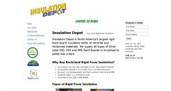 Desktop Screenshot of insulationdepot.com